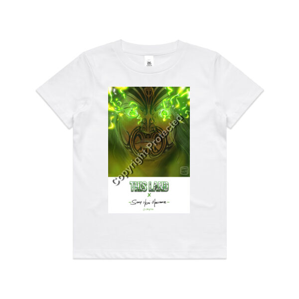 Kids Tee. This Land: Tāne by Story Hemi Morehouse Thumbnail